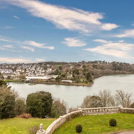 Chateau De Locqueran Pierres Et Filets Bleus Audierne Buitenkant foto